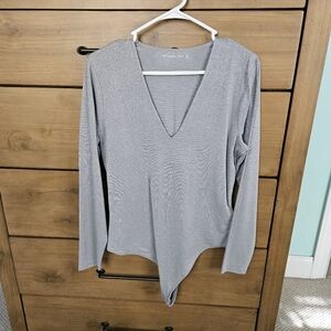 A&F long sleeve bodysuit